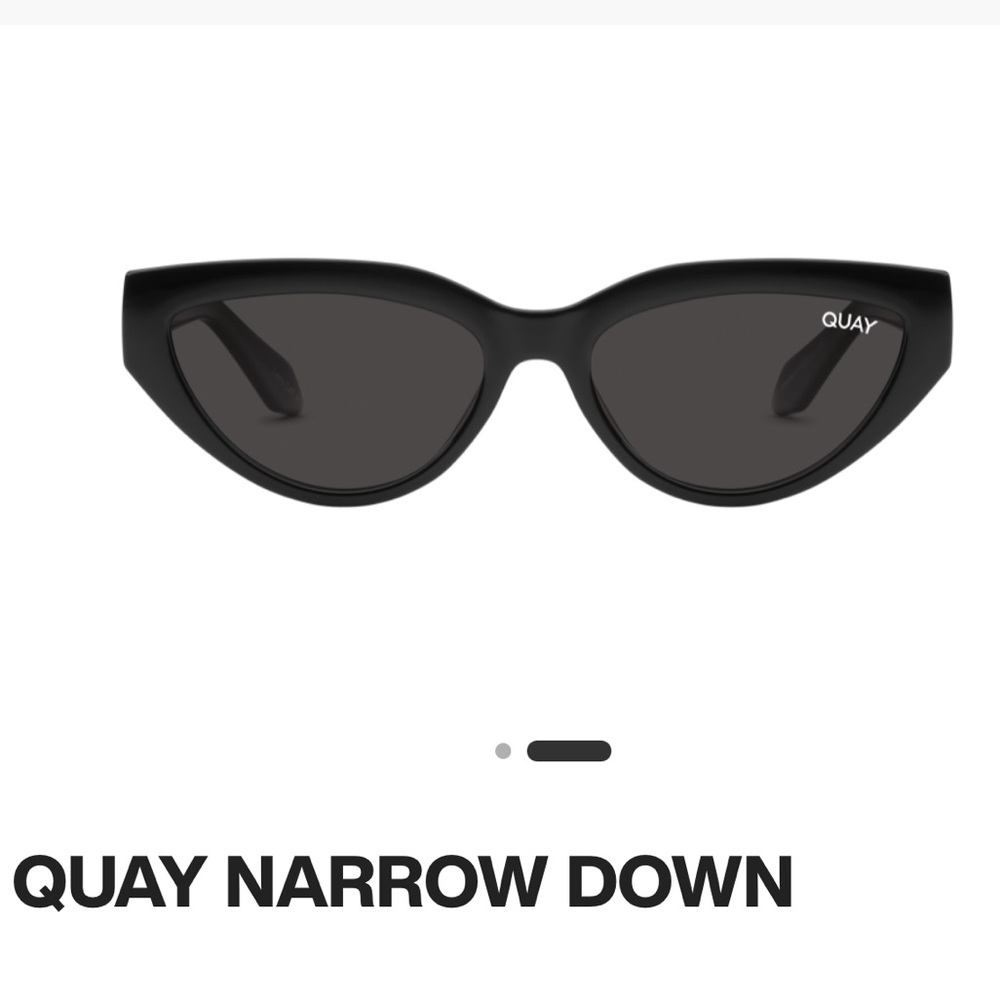 Quay Australia Narrow Down Sunglasses